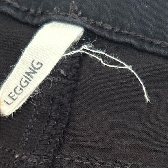 Rag & Bone Midnight Black Jeggings - Picture 3 of 5